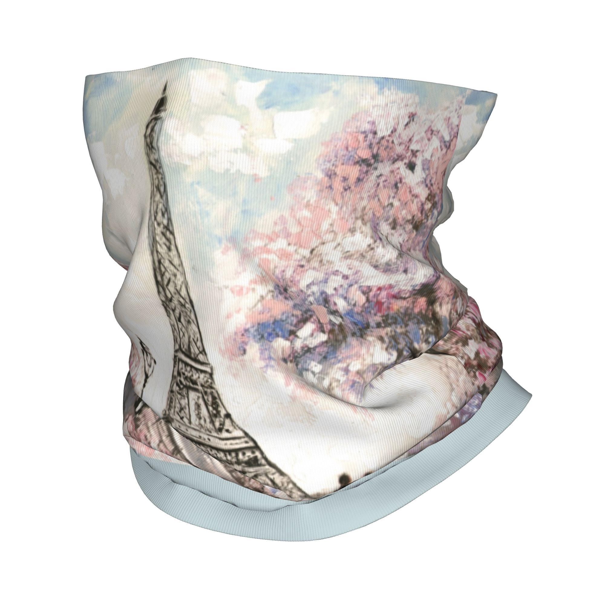 Women'S Fashion Paris - Aangepaste Eiffeltoren Parijs Bandana Winter nekwarmer