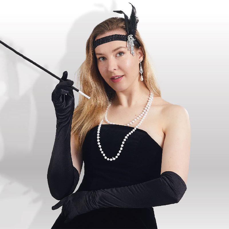 Women'S Fashion Of The 1920S - Dames avondfeest wanten lange opera feesthandschoenen