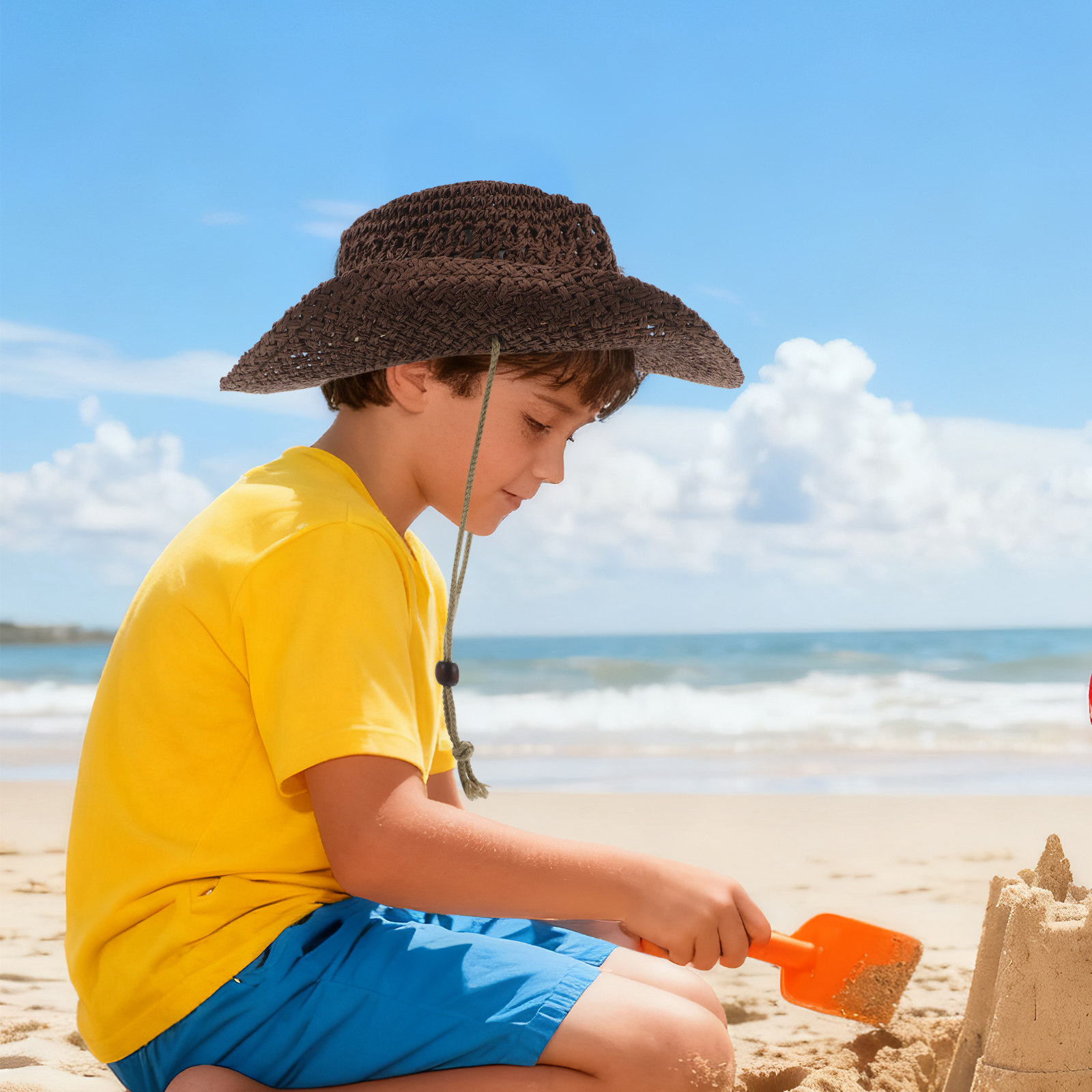 Kinderen Strooien Cowboyhoed W - Straw Hat Summer recensie en prijs