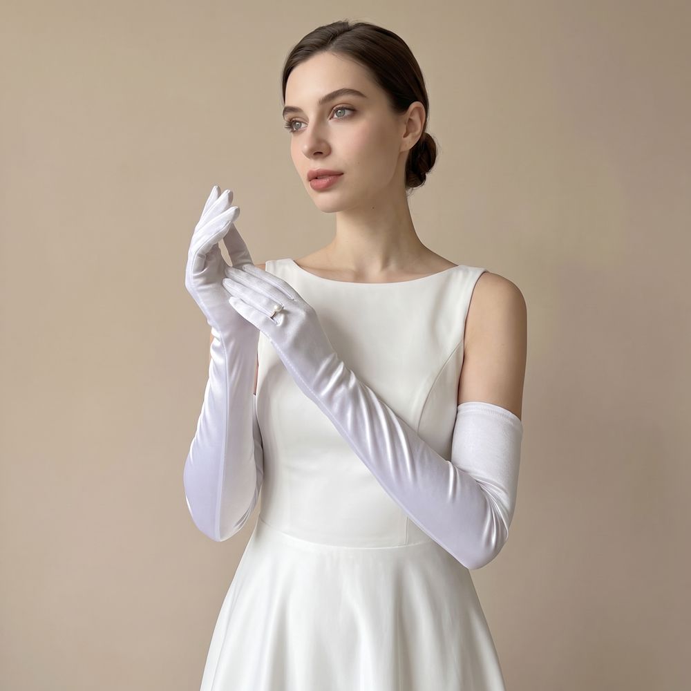 Retro Satijnen Handschoenen vo - Women'S Fashion Of The 1920S recensie en prijs