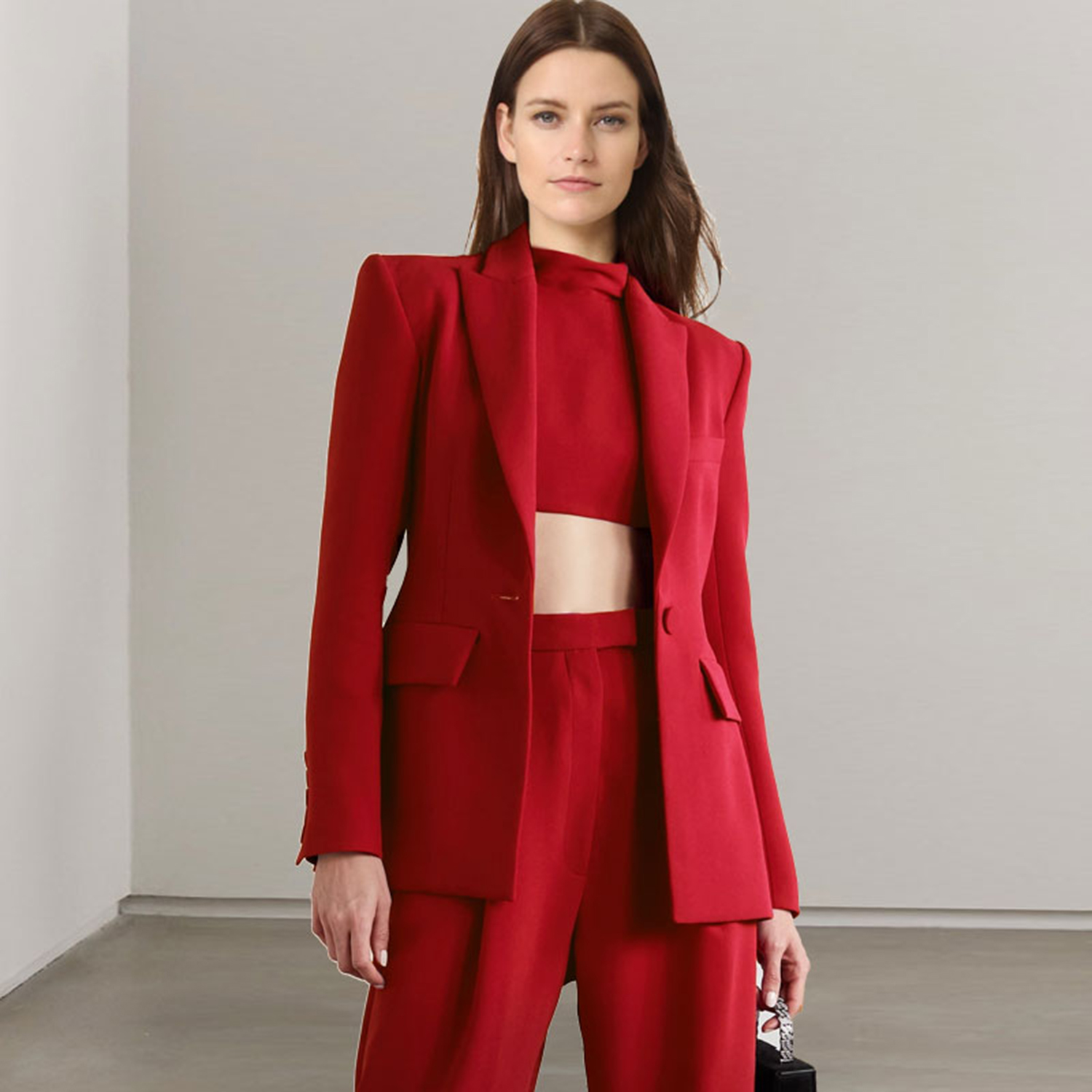 Allingentle rode revers dames  - Women'S Fashion Business Casual recensie en prijs
