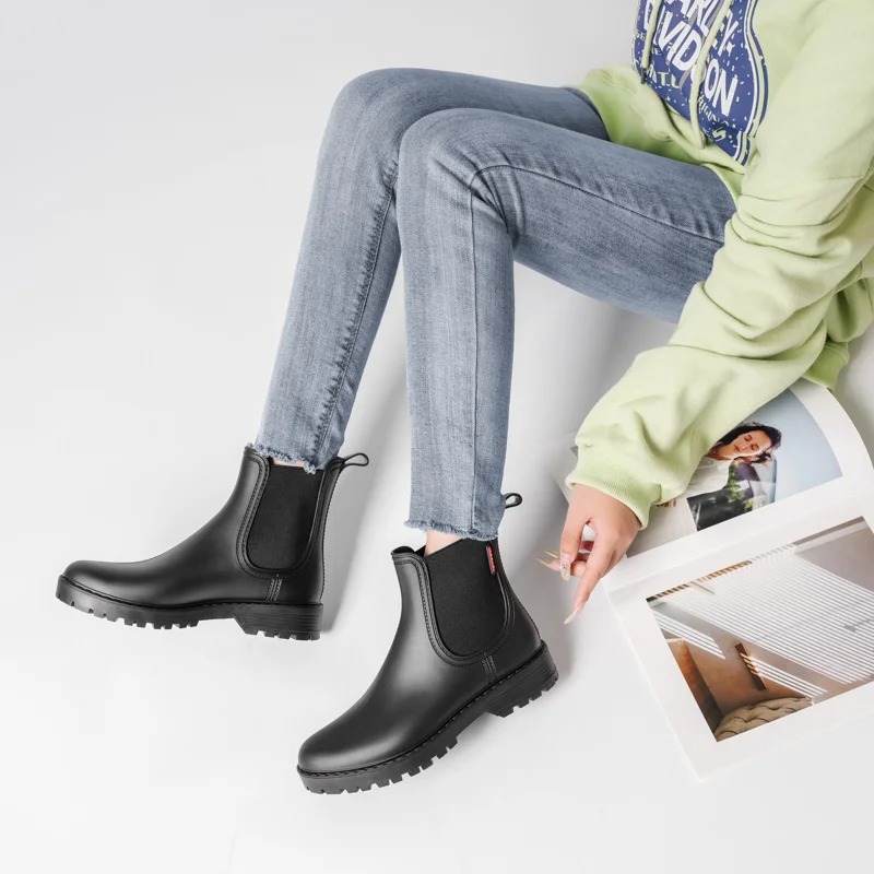 Dames korte anti-slip regenlaa - Women'S Fashion Rain Boots recensie en prijs