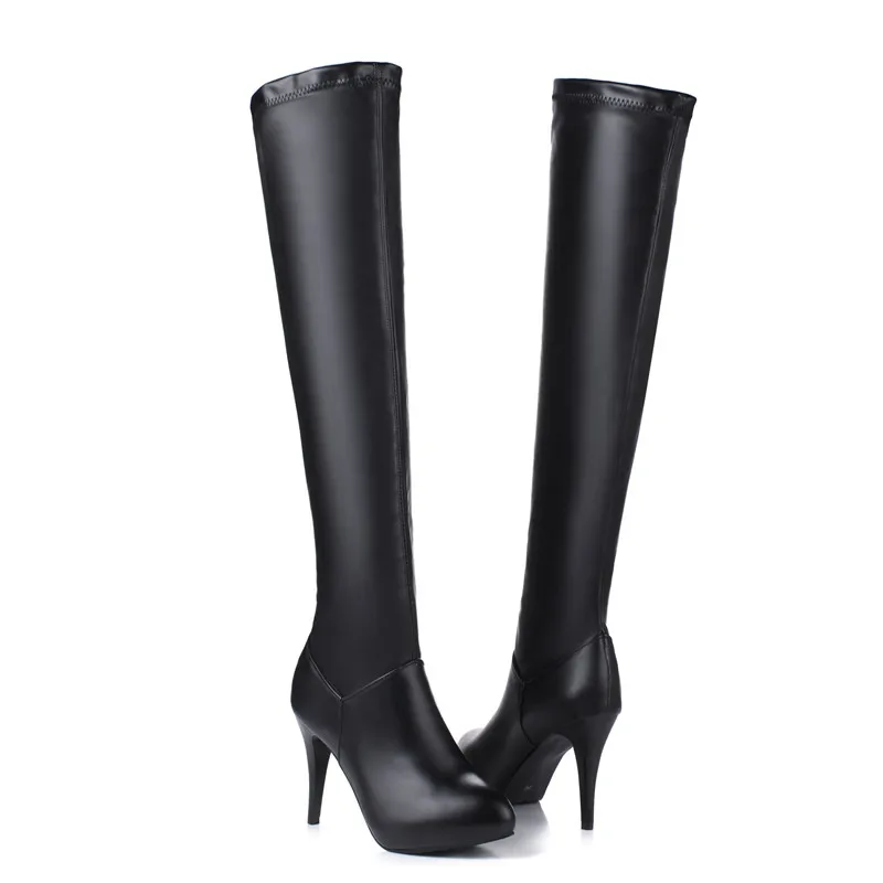 Sexy over de knie laarzen dame - Women'S Fashion Rain Boots recensie en prijs