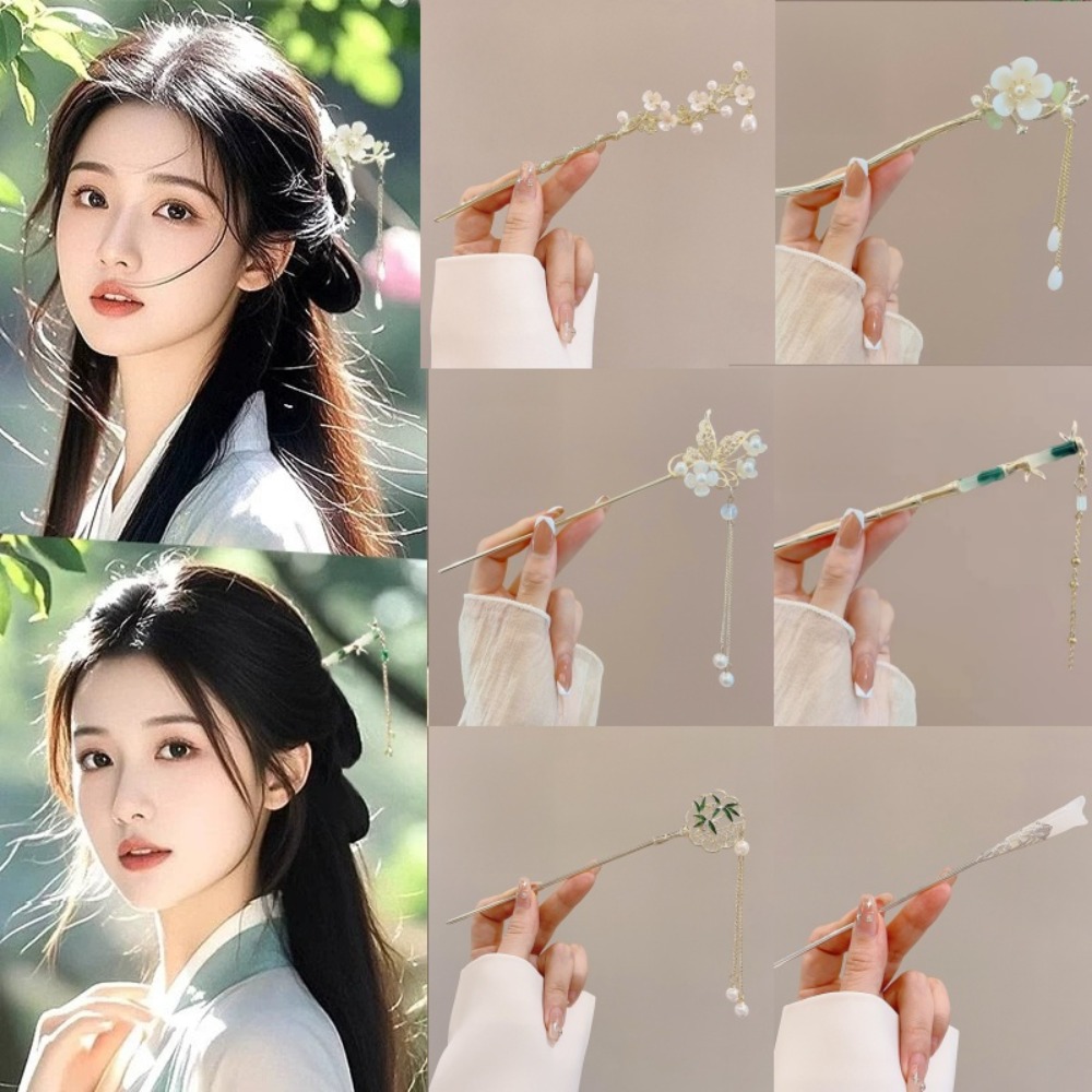 1/6 stuks elegante Chinese sti - Women Fashion Hair Style recensie en prijs