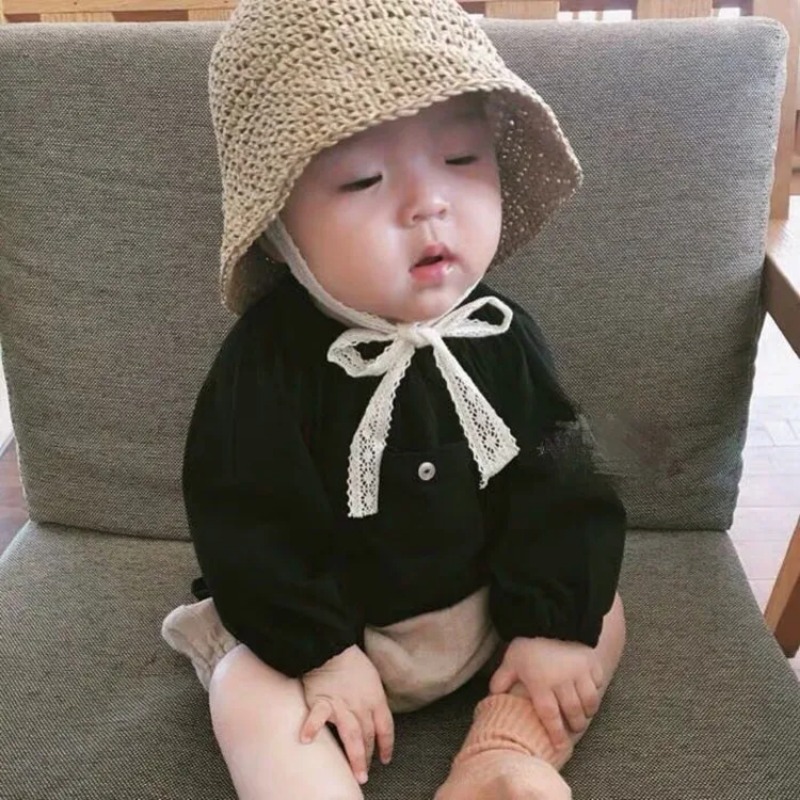 Zomer Koreaanse babyjongen mei - Straw Hat Summer recensie en prijs