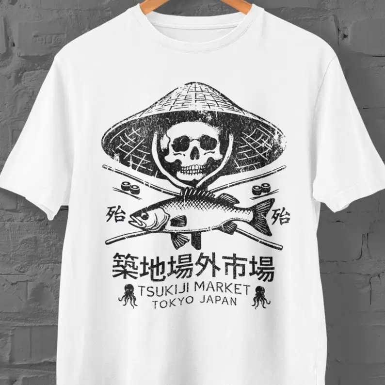 TakTsukiji Vismarkt T-Shirt To - Women'S Fashion Market Size recensie en prijs