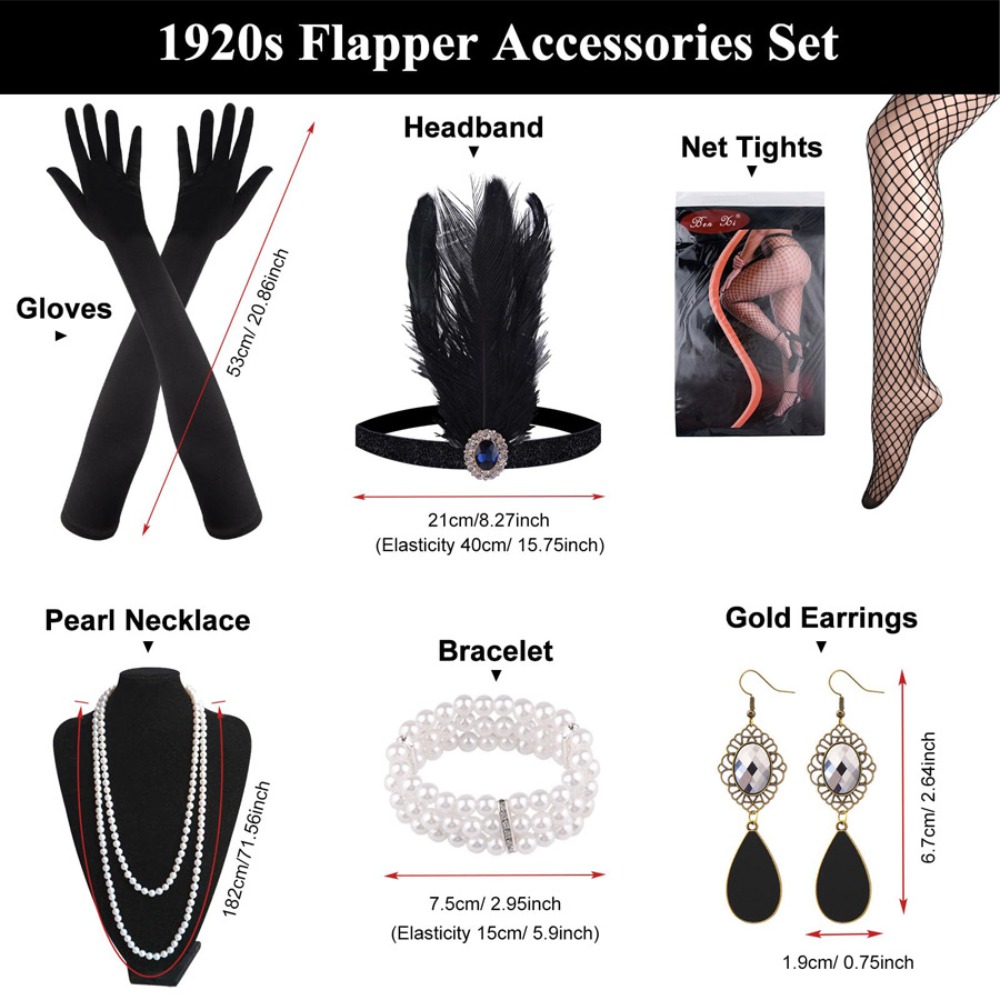 Mode Cosplay Haaraccessoires J - Women'S Fashion Of The 1920S recensie en prijs