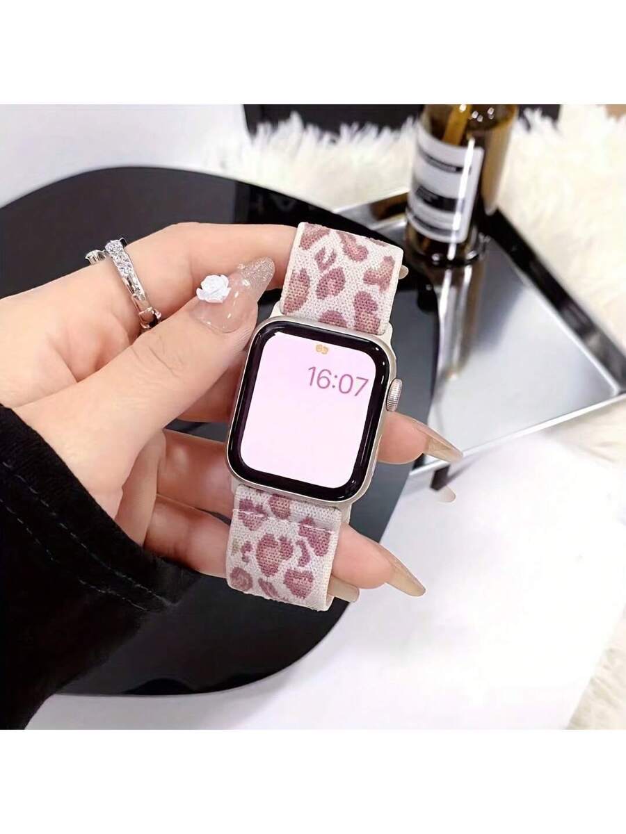 Chique nylon band met luipaard - Women Fashion Over 40 recensie en prijs