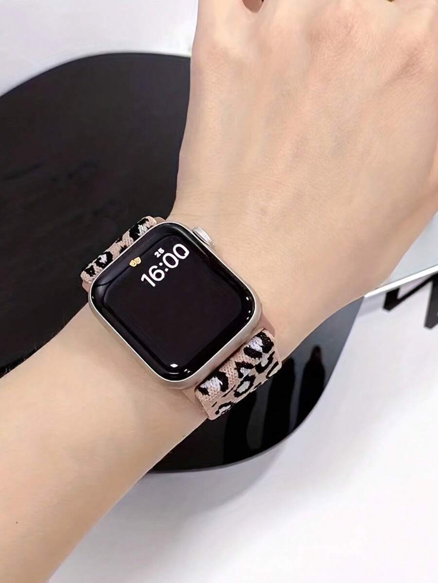 Chique nylon band met luipaard - Women Fashion Over 40 recensie en prijs