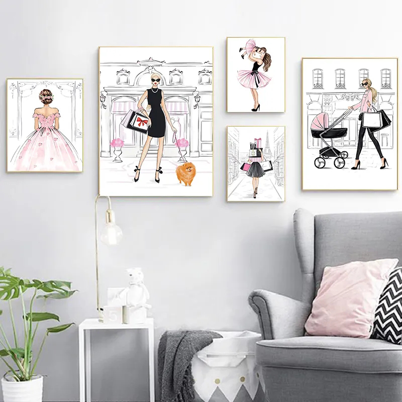 1 stuk frameloos canvas schild - Women'S Fashion Paris recensie en prijs