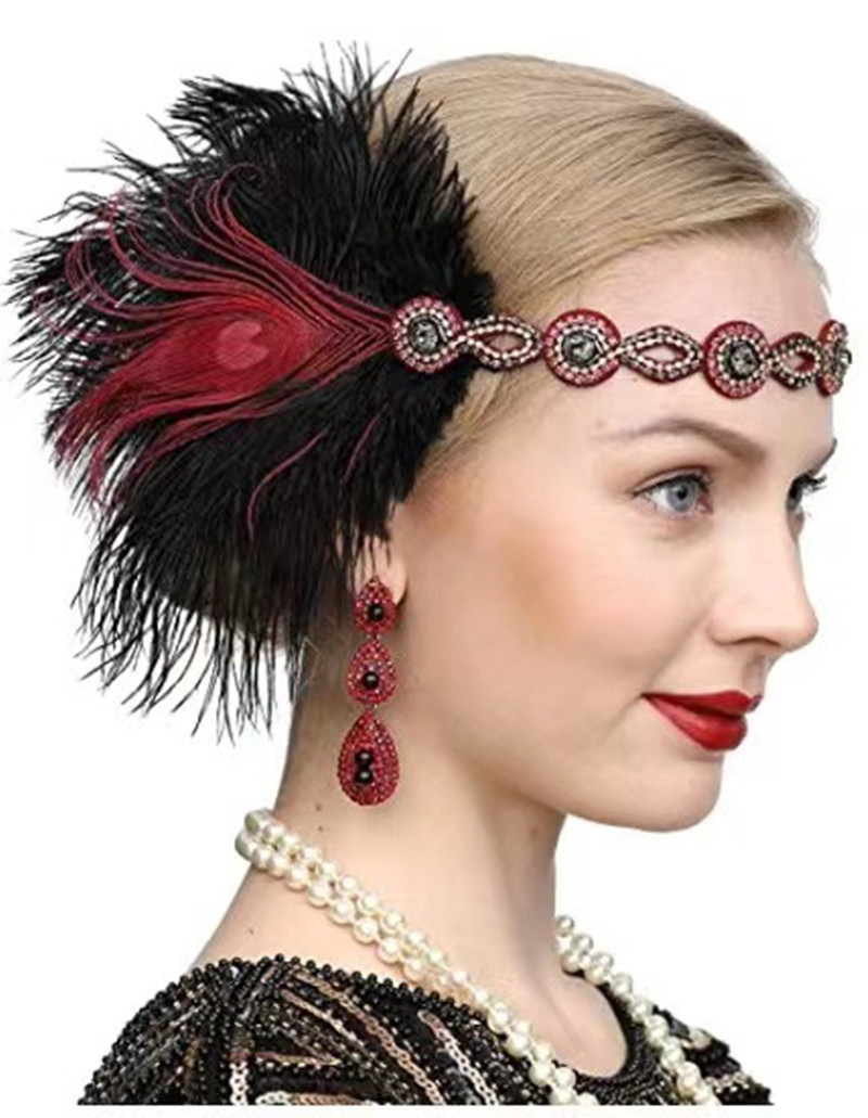 Pauwenveer elastische haarband - Women'S Fashion Of The 1920S recensie en prijs