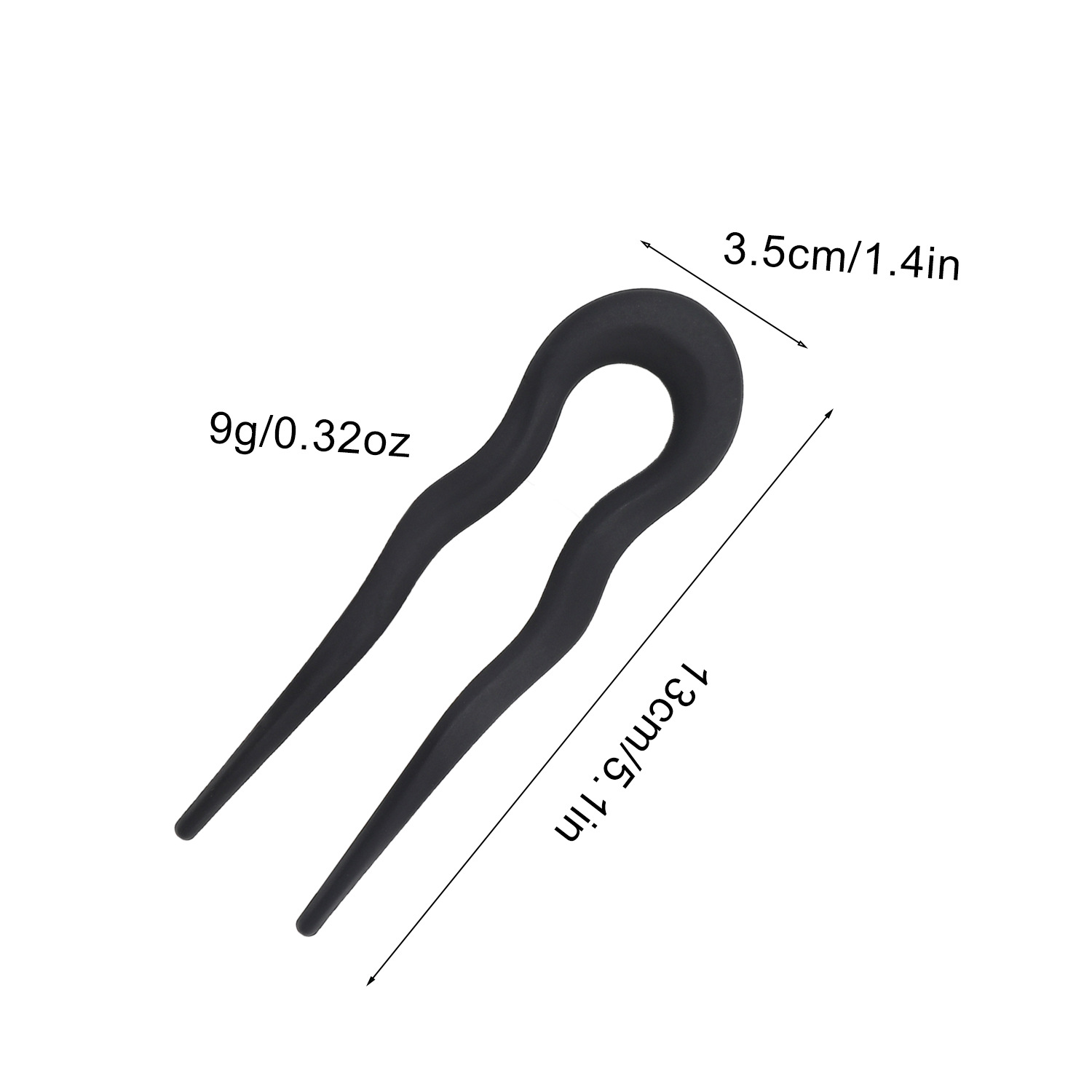 1/4 Stuks Eenvoudige Frosted U - Women Fashion Hair Style recensie en prijs