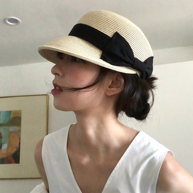 Bow Dome Strohoed voor dames Z - Straw Hat Summer recensie en prijs