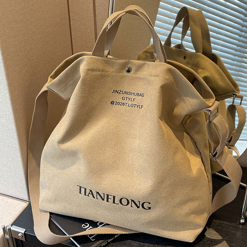 Canvas tas voor dames, grote c - Women Fashion Over 40 recensie en prijs