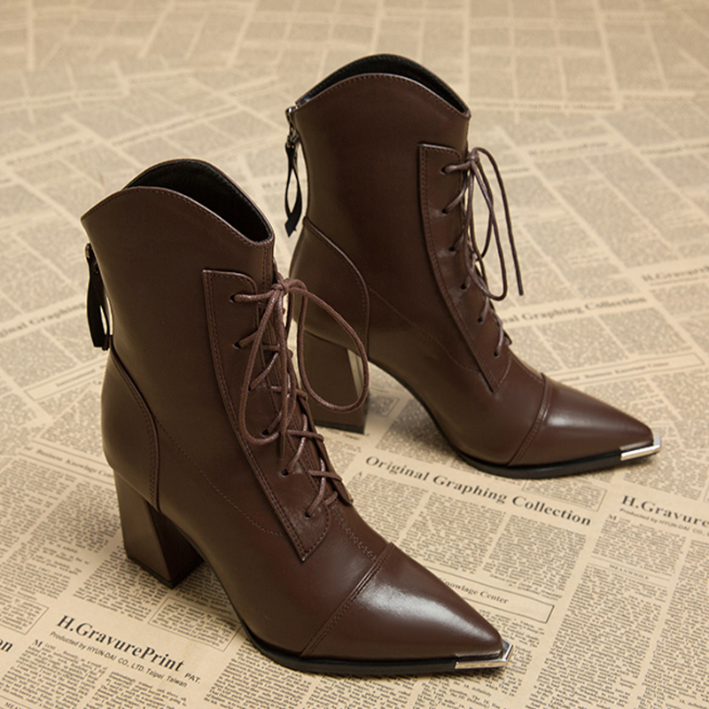 Dames Enkellaarsjes Mode Punts - Women Fashion Trend 2025 recensie en prijs