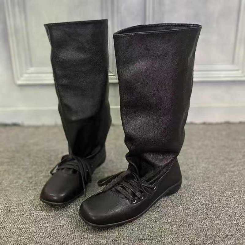 Flats Dames Hoge Laarzen Desig - Women Fashion Trend 2025 recensie en prijs